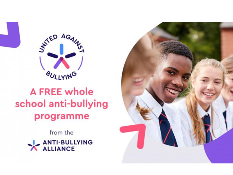 The United Against Bullying programme is OPEN!